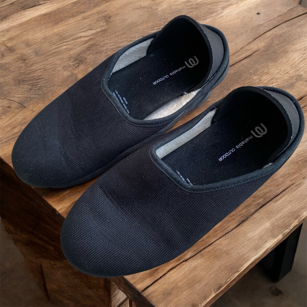 Mahabis Black Slip-On Shoes Unisex Men’s 8 Women’s 9.5-10